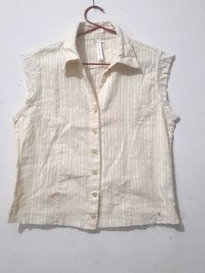Pepe Jeans Off-white Shirt...Size M