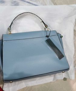 Stylish Light Blue Clutch Bag