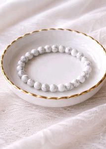 Howlite Crystal Bracelet