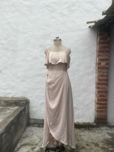 Elegant Ruffled Maxi Dress