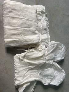 Elegant White Co-ord Set
