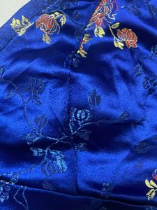 Royal Blue Bikini Set of 2 with Floral Print