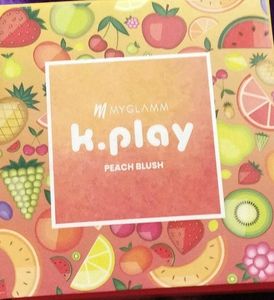 MYGLAMM K.PLAY FLAVOURED BLUSH -SWEET PEACH 🍑