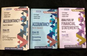 D K Goel Accounts XII Class 12 books (2022)