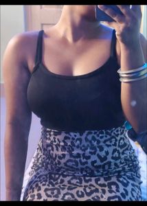 Leopard print bodycon dress