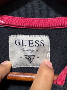 Guess Los Angles Black Polo T-Shirt