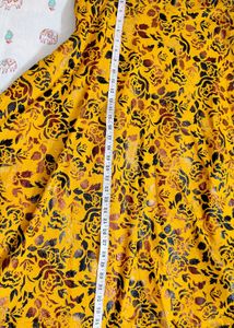 Vibrant Yellow Embroidered Lehenga Set