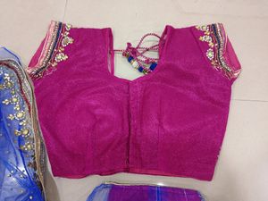 Ready To Wear Saree With Designer Blouse