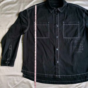 (2item) Black Shirt &amp; Jacket