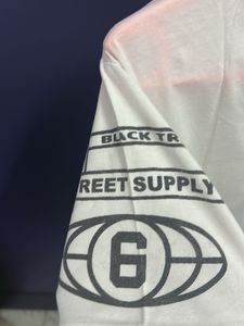 White Graphic Print T-Shirt