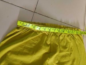 Comfortable &amp; Stylish Lime green colour Leggings