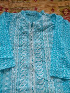 Lucknowi Kurti Pant Set