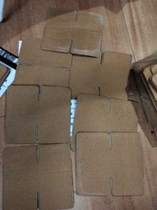 Cardboard Craft 6 Pieces