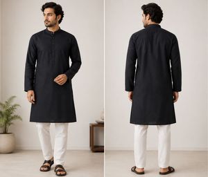 BLack Kurta