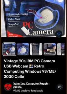 Vintage IBM PC Camera