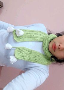 Lily Of Valley Crochet Scarf