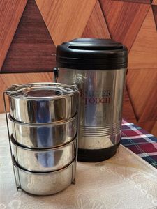 Silver Touch Insulated Tiffin Carrier