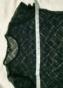 Very Beautiful N Comfortable Sheer Diamnd Mesh Top