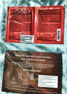 Aveda Nutriplenish Shampoo &amp; Conditioner Samples