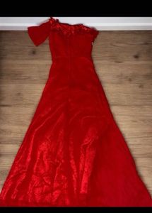 red dress long