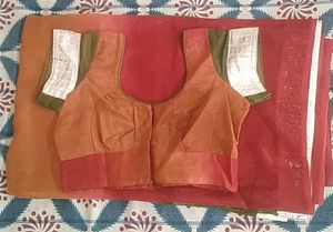 Elegant Saree with Matching Blouse