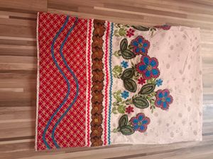 2 mitar embroydari wark cloth.