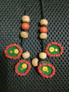 Unique Beaded Pendant Necklace