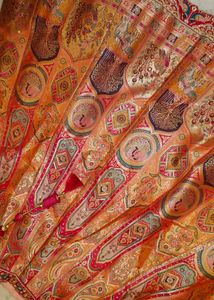 Banarasi style heavy printed lehnga set