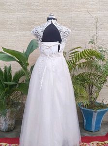 Elegant White Bridal Gown