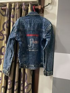 Vintage Acid Wash Denim Jacket