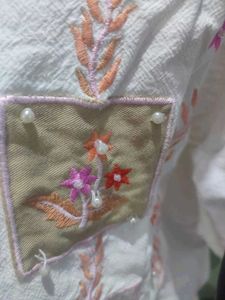 Embellished White shirt
