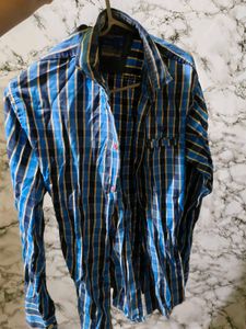 Stylish Green Wood Checkered Shirt
