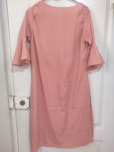 New Peach Color RareRoots Kurti