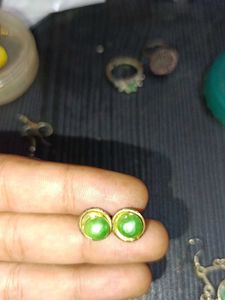 Fuzzy Stud Earrings Pack Of 4