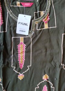 women pure cotton kurti