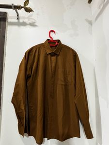 Classic Brown Long Sleeve Shirt