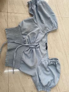 cute baby blue top