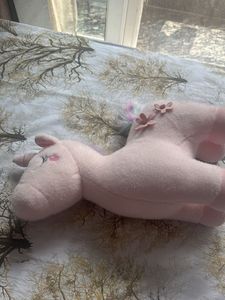 Cute Pink Unicorn Plush Toy