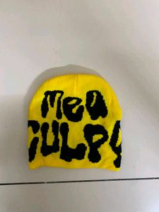 Vibrant Knit MEA CULPA Beanies