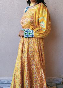Boho Chic Geometric Print Maxi Dress