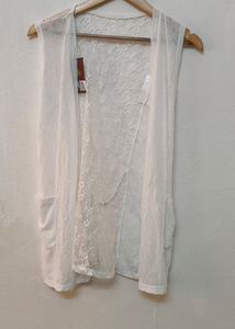 Trendy New White Shrug For Women