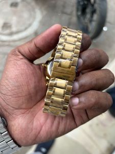 Elegant Gold Rolex Watch