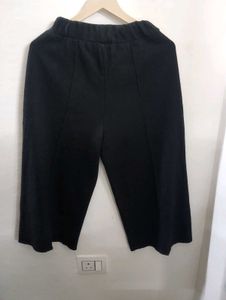 Winter Black Culottes