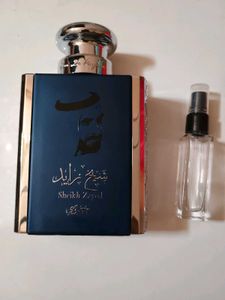 Sheikh Zayed blue 5 ml Perfume decent