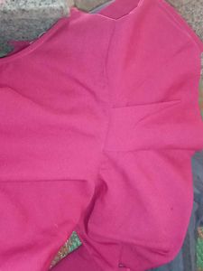 Pink Long Sleeve Top