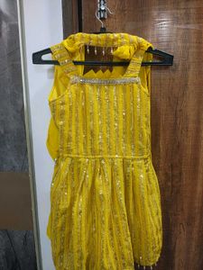 Yellow Palazzo Pants