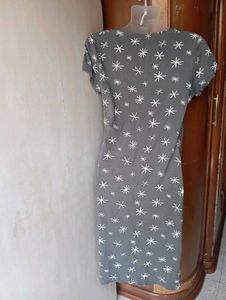 Cozy Star Print Nightgown