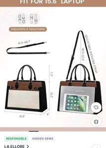 Chic Colorblock Tote Bag