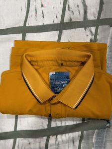 Men's Mustard Polo Shirt(M SIZE)