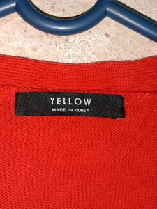 Style Winter Cardigan Sweater Red ♥️